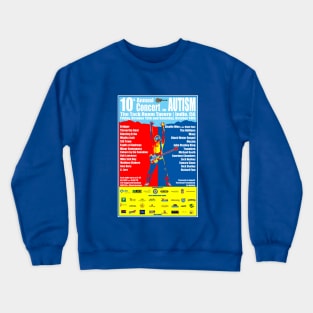 10th Annual Concert for Autism Crewneck Sweatshirt